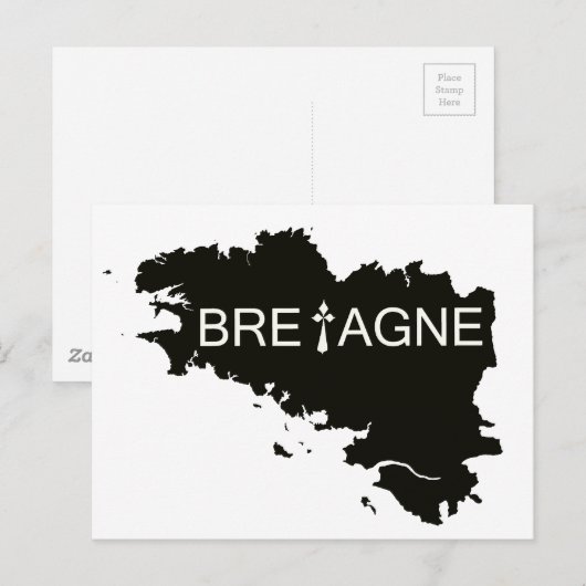 TERRE DE BRETAGNE POSTKARTE (Vorne/Hinten)