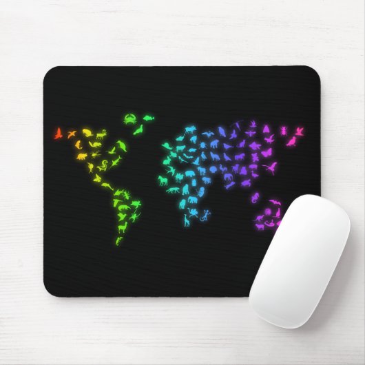 Terre et Animaux Mousepad (Mit Mouse)