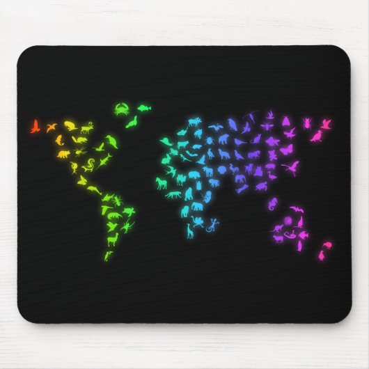 Terre et Animaux Mousepad (Vorne)