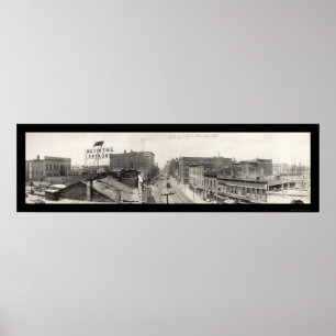 Terre Haute, IN Foto 1913 Poster