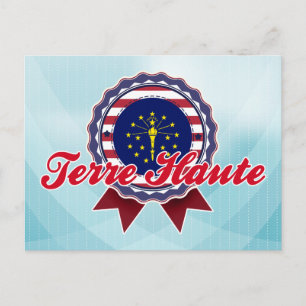 Terre Haute, IN Postkarte