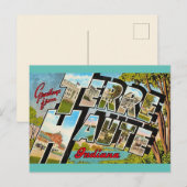 Terre Haute Indiana Grußkarte Postkarte (Vorne/Hinten)