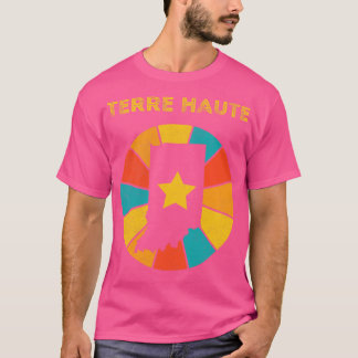 Terre Haute Indiana Vintag Distressed Souvenir 1 T-Shirt
