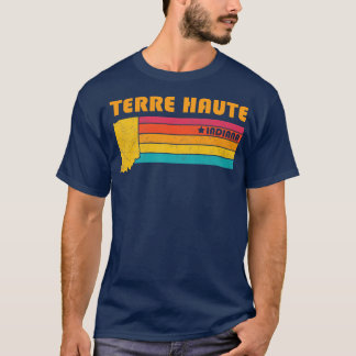 Terre Haute Indiana Vintag Distressed Souvenir T-Shirt