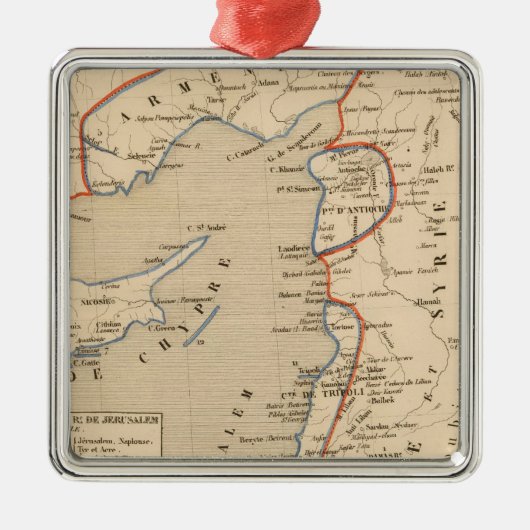 Terre Sainte depuis la deuxieme croiseme Silbernes Ornament (Vorne)