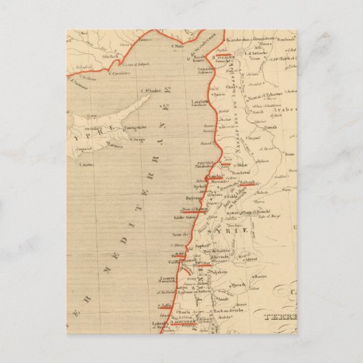 Terre Sainte en 1839 Postkarte (Vorderseite)