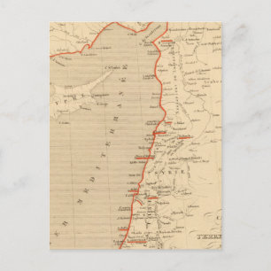 Terre Sainte en 1839 Postkarte