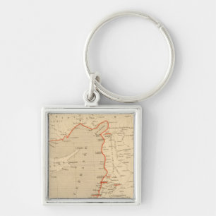 Terre Sainte en 1839 Schlüsselanhänger