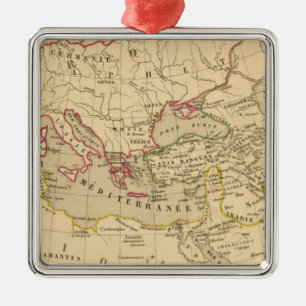 Terre Zusatztrois fils de Noe Silbernes Ornament