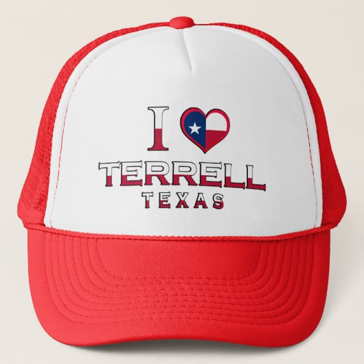 Terrell, Texas Truckerkappe (Vorderseite)