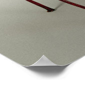 Terrestrial Globe, hergestellt 1492 in Nürnberg Poster (Ecke)