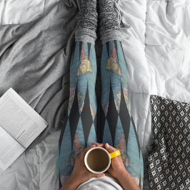 Terrestrial Globe Leggings - Cool