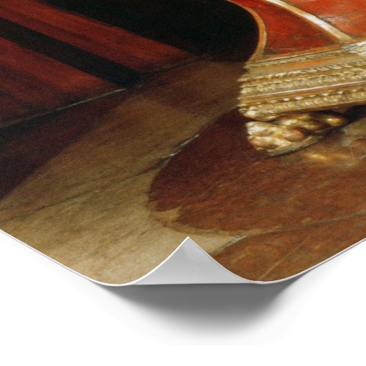 Terrestriale globe, 1688 poster (Ecke)