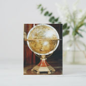 Terrestriale globe, 1688 postkarte (Stehend Vorderseite)