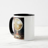 Terrestrische Kugel, 1688 Tasse (Vorderseite Links)
