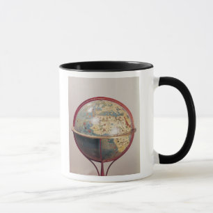 Terrestrische Kugel, den Indischen Ozean zeigend Tasse