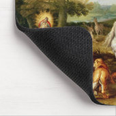 Terrestrisches Paradies Mousepad (Ecke)