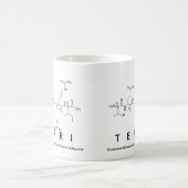 Terri Peptid-Namen-Tasse Kaffeetasse (Mittel)