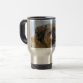 Terrier Design Reisebecher (Vorderseite Links)