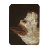 Terrier Dog's Head (von James Ward) Magnet (Vertikal)