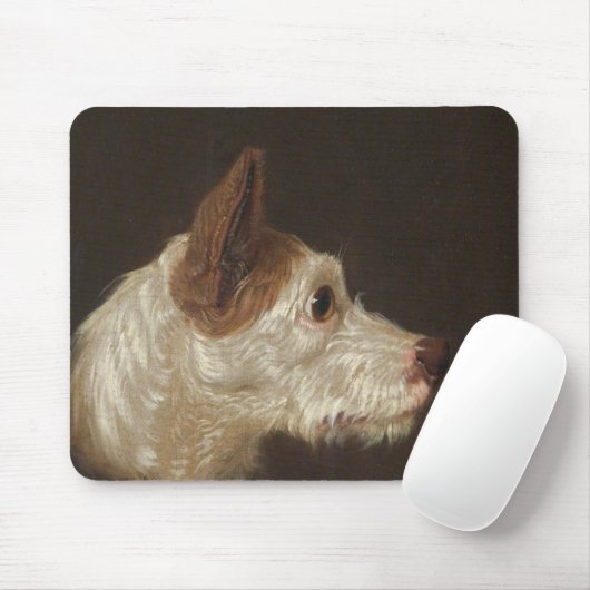 Terrier Dog's Head (von James Ward) Mousepad (Mit Mouse)