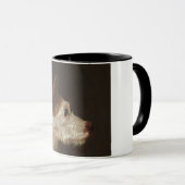 Terrier Dog's Head (von James Ward) Tasse (VorderseiteRechts)