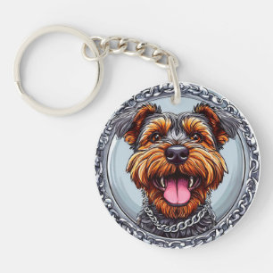 🐶 Terrier-Hunde-Schlüsselanhänger Geschenkidee fü Schlüsselanhänger