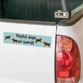 Terrier Niedlich Dog Art Custom Autoaufkleber (Auf Lkw)