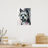 Terrier Pup Poster (Küche)