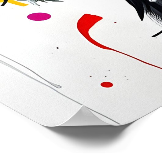 Terrier Pup Poster (Ecke)