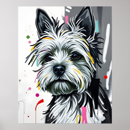 Terrier Pup Poster (Vorne)