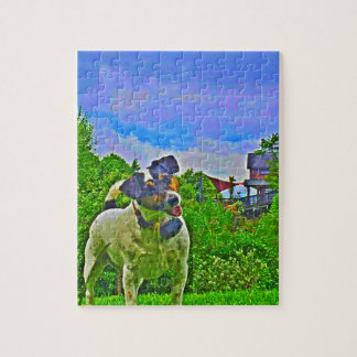 Terrier-Puzzlespiel Puzzle