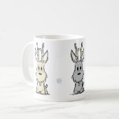 Terrier-Ren-Tasse Kaffeetasse (Vorderseite Links)