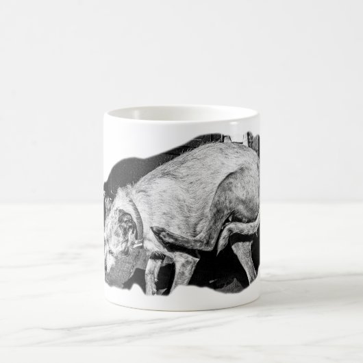 Terrier Scratch Moment Kaffeetasse (Mittel)