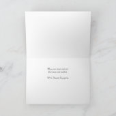 Terrier Sympathy Card Karte (Innenseite)