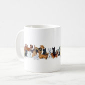 Terrier-Tasse Kaffeetasse (Vorderseite Links)