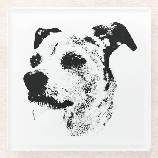 Terrier Truth – Set Down with Swagger Glasuntersetzer (Vorderseite)