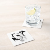 Terrier Truth – Set Down with Swagger Rechteckiger Pappuntersetzer (Vor Ort)