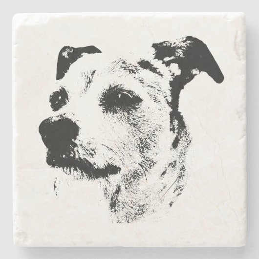 Terrier Truth – Set Down with Swagger Steinuntersetzer (Vorderseite)