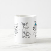 Terrier-u. Bulldoggen-Tasse Kaffeetasse (Mittel)