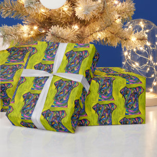 Terrier Wrapping Paper Geschenkpapier