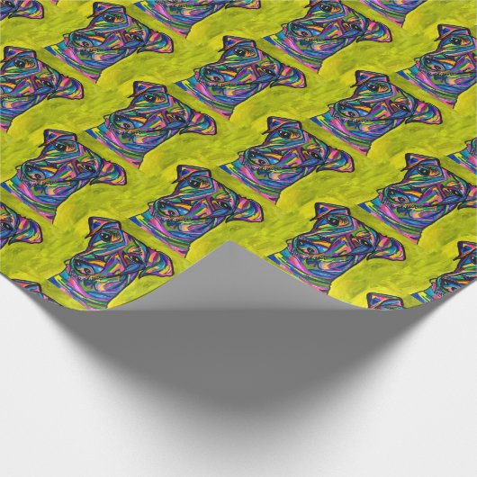 Terrier Wrapping Paper Geschenkpapier (Ecke)