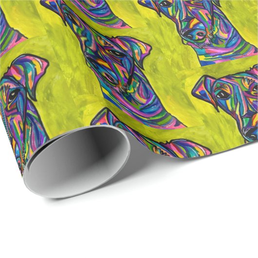 Terrier Wrapping Paper Geschenkpapier (Rolleneckpunkt)