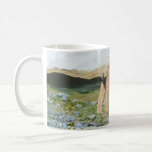 Terriers in Irland Kaffeetasse (Links)