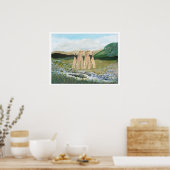 Terriers in Irland Poster (Küche)