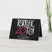 Terrific 20 Black Card Karte (Rückseite)