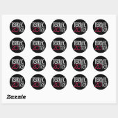 Terrific 20 Black Sticker (Blatt)