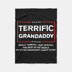 Terrific Grandaddy - Funny Donald Trump 2020 Suppo Fleecedecke