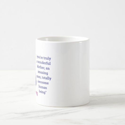Terrific MAMA Funny TRUMP Zitat Mütter individuell Kaffeetasse (Mittel)