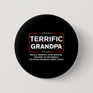 Terrific Opa - Funny Donald Trump als Wahlkampfstr Button